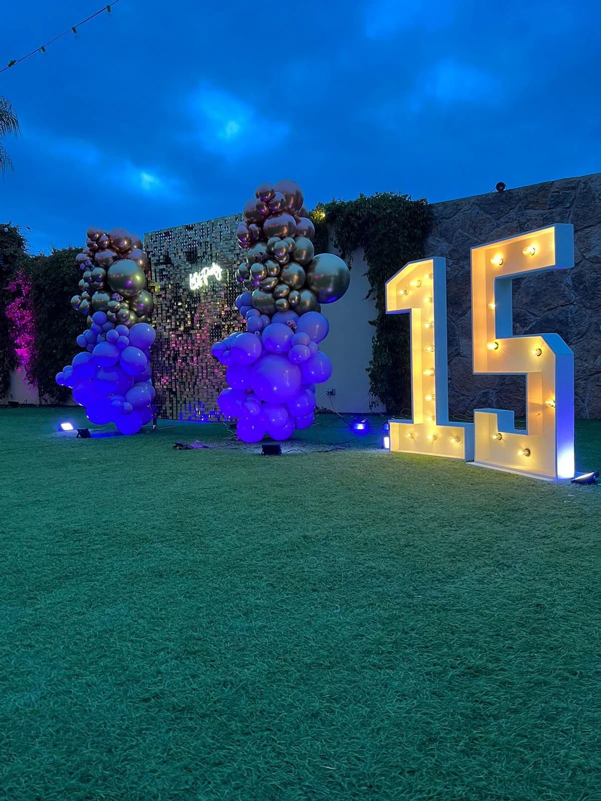 Decoracion de XV anos